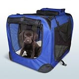 Hundetransportbox Faltbox faltbare Hundebox Kennel L