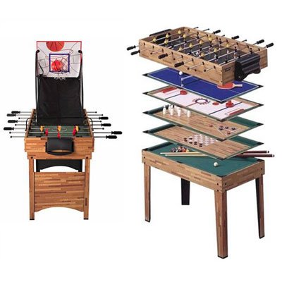 Childrens Toyshop  Toys : HARVARD 8 IN 1 MULTI GAMES TABLE