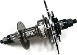 AFFIX Single Speed / Fixed Nabe, 32 Loch, 14 mm Hohlachse, schwarz/grau