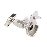 【ノーブランド 品】ボトル オープナー ツール 汎用 冷媒 分配弁 バルブ タップ 直径11mm 銀色