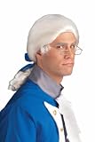 Historical Colonial White Wig