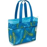 41xcizYPEuL. SL160  JanSport Utility Classics Series Tote, Flight Blue Peacock