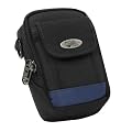 Doerr Fototasche Red Rock Plus 2 f�r Kompaktkameras universal, schwarz / blau