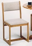 Home Elegance 101A Oak Side Chair Pack of 2