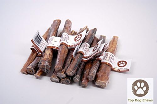 Healthy Dog Chews 6" Jumbo Bully Sticks - Package of 50 - With Label
