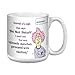 Aunty Acid Funny Extra Large Mug, 20-Ounce Jumbo Coffee Cup, Hilarious Gag Gift for Office Coworkers, Do Not Disturb XM27898 - Tree-Free Greetings