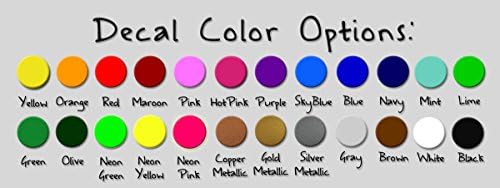 Knitting Needles and Yarn Car Decal - White