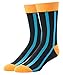 JYinstyle Men's Classic Colorful Cotton Crew Socks 7 Pack