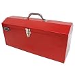 HOMAK RD00119819 19-Inch Steel Hip-Roof Tool Box Red
