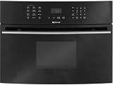 Jenn-Air JMC8130DDB 1.5 Cu. Ft. Floating Glass Built-In Microwave with 1000 Watts of Power and Scrolling VFD Display: Black