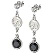 Philadelphia Flyers Crystal Logo Earrings