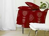 Nappe ronde COURCHEVEL rouge