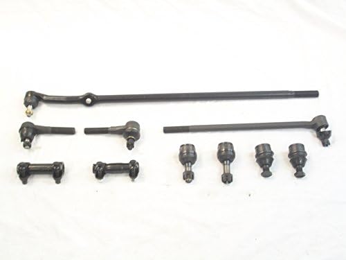 1 Drag Link 1 Inner Tie Rod End 2 Outer Tie Rod Ends 2 Adjusting Sleeves 2 Upper Ball Jints 2 Lower Ball Joints