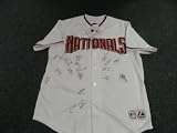 2011 Washington Nationals Team Signed Jersey Storen - Autographed MLB Jerseys
