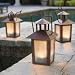 Outdoor Living : RECHARGEABLE TEA LIGHT LANTERNS