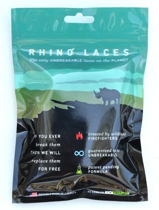 Rhino Laces - Unbreakable Shoelace - Your BOOTS are only as STRONG as your LACES