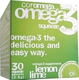 Omega3 Squeeze LemonLime Flavor 30 Count