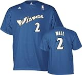 John Wall Blue adidas Player Name and Number Washington Wizards Youth T-Shirt
