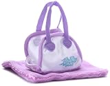 Giochi Preziosi - 86647 - GPF2803 - Zhu Zhu Pets - Peluche Interactive - Porte Hamster avec Couverture - Mauve