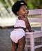 RuffleButts Baby Girl Pink Polka Dot Ruffle Bikini Bathing Suit