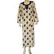 Caftans Tunics Womens Viscose Evening Dress Size L (kftn852)
