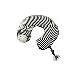 Maison Chic Knit Travel Pillow, Zebra