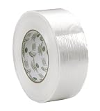 41xd5cii3VL. SL160  Duck Brand High Performance Grade Filament Reinforced Strapping Tape, 1.88 Inches x 60 Yards, 275 Pound Tensile Strength