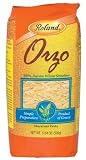 Roland Orzo Macaroni Pasta, 17.64-Ounce (Pack of 6)
