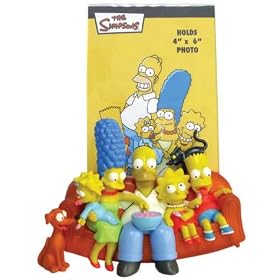 The Simpsons Family Tv Photo Frame