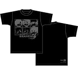 BRAVE10 SDキャラ柄 Tシャツ ブラック サイズ:L