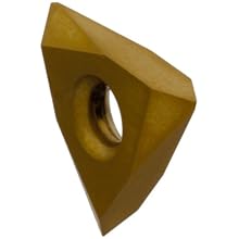 Dorian Tool TNMC PVD-TiN Coated Carbide On Edge Threading and Grooving Insert, General Purpose Chip Breaker for Ferrous Metals, V Thread, 8-36 TPI (Pack of 10)