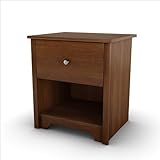 Nightstand Contemporary Style in Sumptuous Cherry Finish