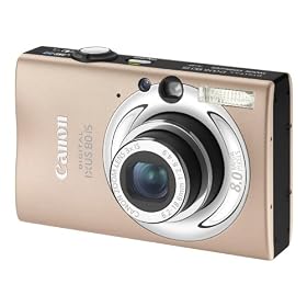Canon Digital IXUS 80 IS Camera - Caramel (8.0MP, 3x Optical Zoom) 2.5" LCD