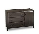 Baby Changing Table Transitional Style in Ebony Finish