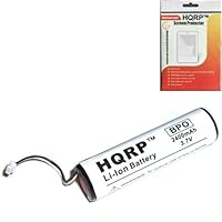 HQRP Replacement Battery for IA3AB07B1A97 TomTom Go 510 / 910 plus HQRP Universal Screen Protector