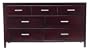Modus Furniture Nevis 7 Drawer Dresser, Espresso