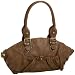 KATHY Van Zeeland Casual Pockets Top Zip Satchel