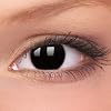 1 DAY USE Halloween Blackout Contact Lenses
