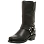 Dingo Men's Harness Boot,Black,12 W