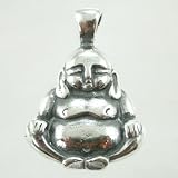 Image of Sterling Silver Buddha Pendant, #9027
