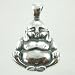 Sterling Silver Buddha Pendant, #9027