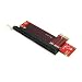 StarTech.com PCI Express X1 to X16 Low Profile Slot Extension Adapter