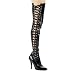 Women's Seduce-3050, 5" Side-Slit Stretch Tight Boot