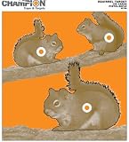 Search : Champion Animal Squirrel Large Paper Shooting Target, 8.5x11 - 12pk