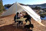 Black Pine SunBlock Shade Canopy (Tan)