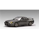 Diecast Model Nissan Skyline GTR R32 in Gun Metal Grey