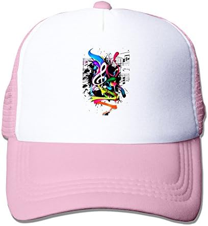 Loreis Music Color Snapback Hat Caps Pink