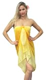 LALEELA La plupart des frontaliers Sexy Sheer Jacquard Paréo Sarong Wrap jupe de plage Couvrez Maillots de bain Cadeau Saint - Valentine Valentin