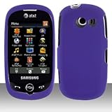 iNcido Brand Cell Phone Rubber Purple Protective Case Faceplate Cover for S ....
