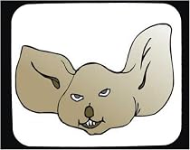 Mouse Pad with Australia, animal, "vampire bat", horror, Sydney, fantasy